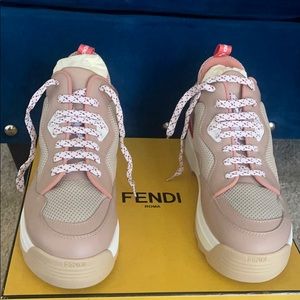 Fendi Colorblock Platform Sneaker